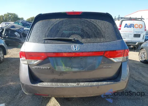 2014 Honda Odyssey Touring/Touring Elite z USA, uszkodzony, nr VIN 5FNRL5H91EB029367